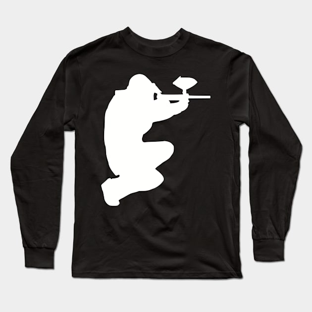 Paintball Long Sleeve T-Shirt by Designzz